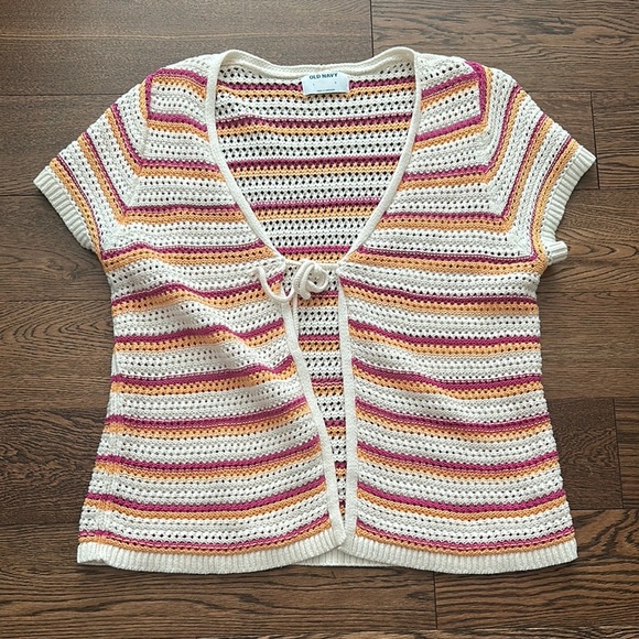 Old Navy Multicolor crochet top - Picture 1 of 3